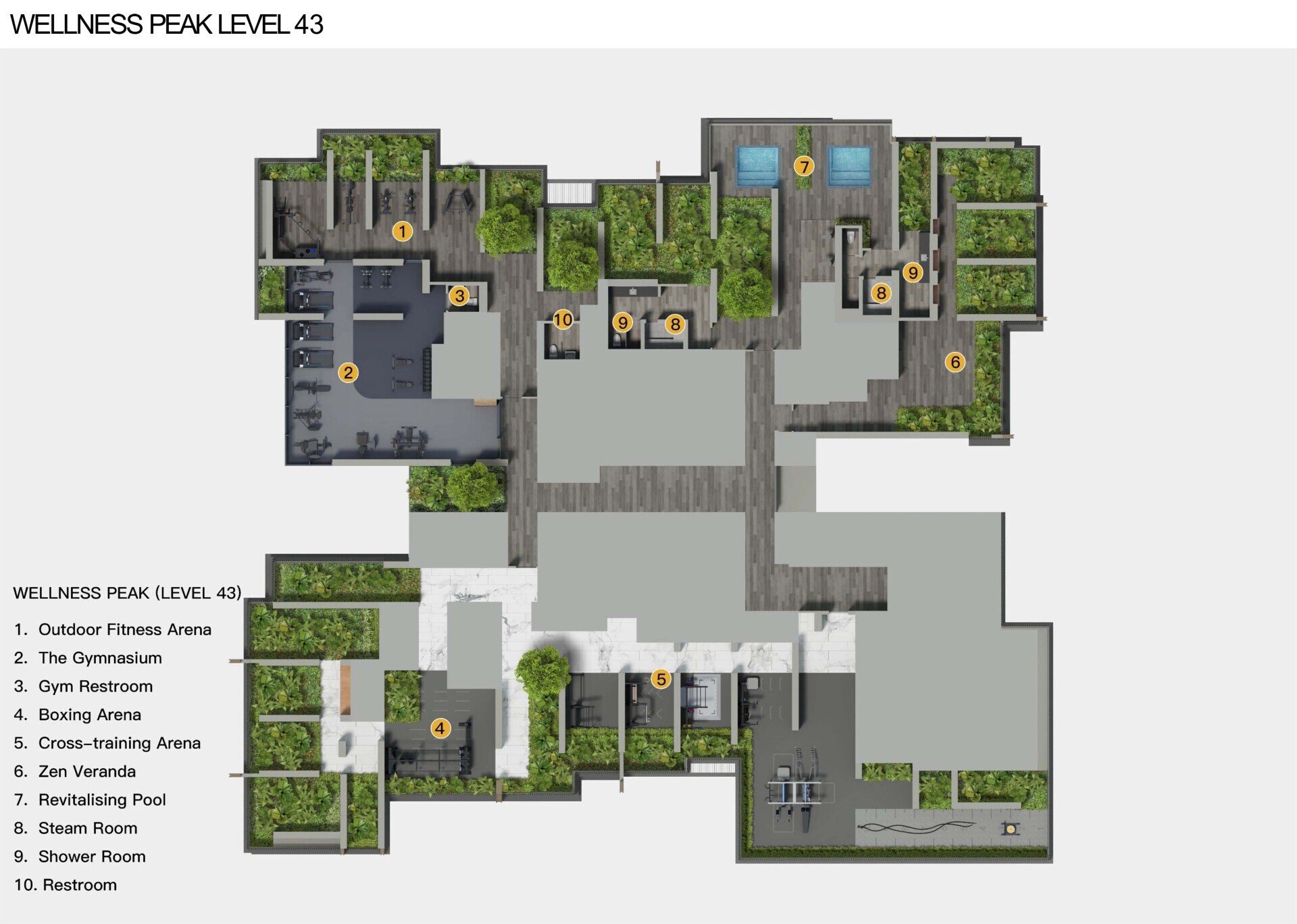 Promenade Peak siteplan